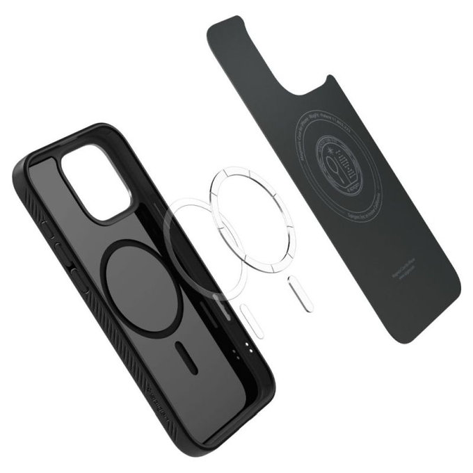 Spigen - Case Liquid Air "T" with MagSafe for iPhone 16 Pro Max, Matte Black