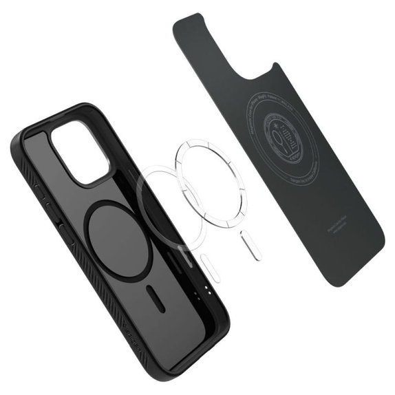 Spigen - Case Liquid Air "T" with MagSafe for iPhone 16 Pro, Matte Black