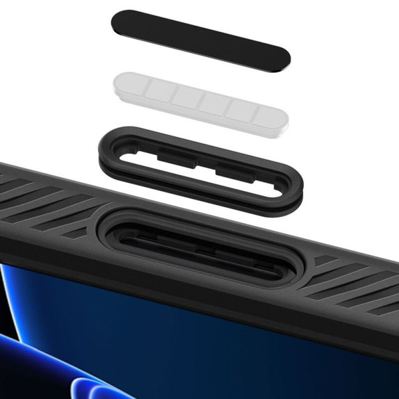 Spigen - Case Liquid Air "T" with MagSafe for iPhone 16 Pro, Matte Black