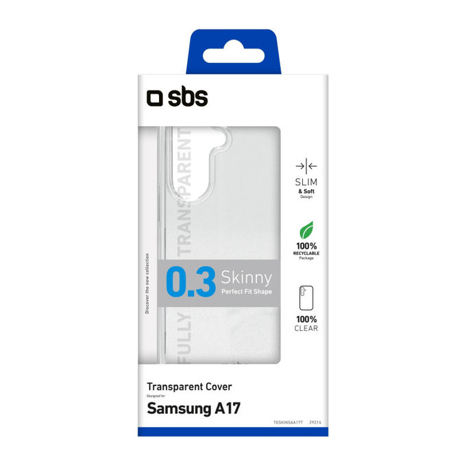 SBS - Case Skinny for Samsung Galaxy A17 5G, transparent