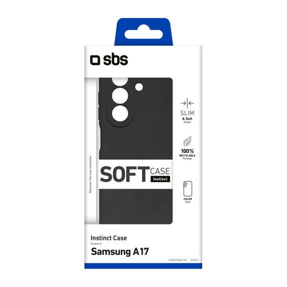 SBS - Case Instinct for Samsung Galaxy A17 5G, black