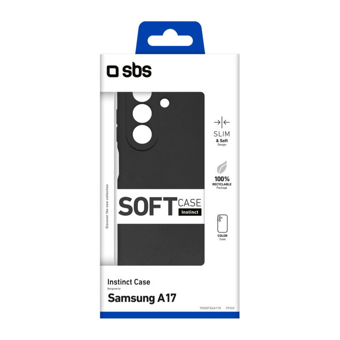 SBS - Case Instinct for Samsung Galaxy A17 5G, black