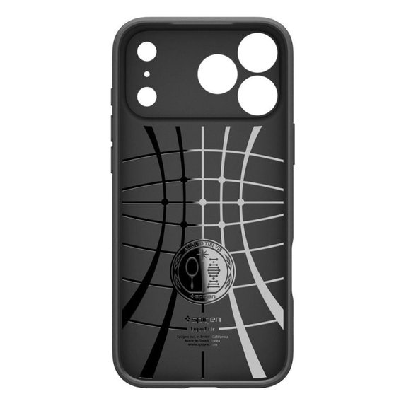 Spigen - Liquid Air Case for iPhone 17 Pro, Matte Black