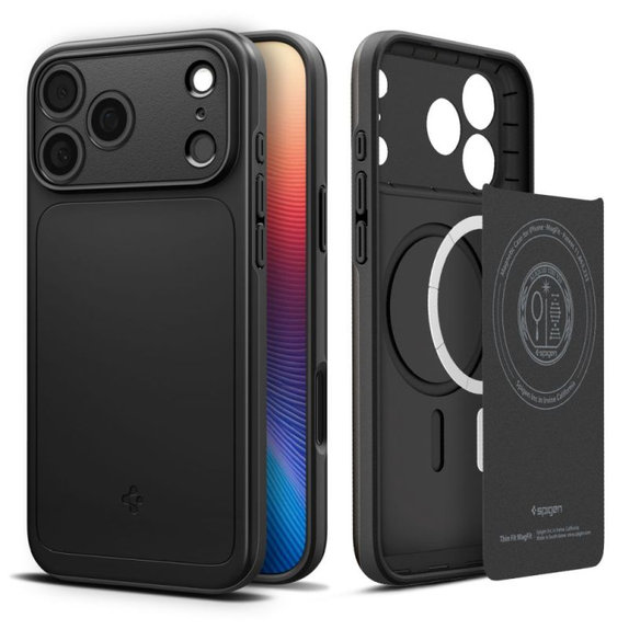 Spigen - Thin Fit Case with MagSafe for iPhone 17 Pro, black
