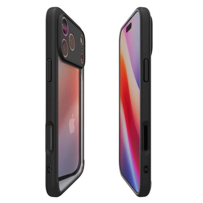 Spigen - Ultra Hybrid Case for iPhone 17 Pro, Matte Black
