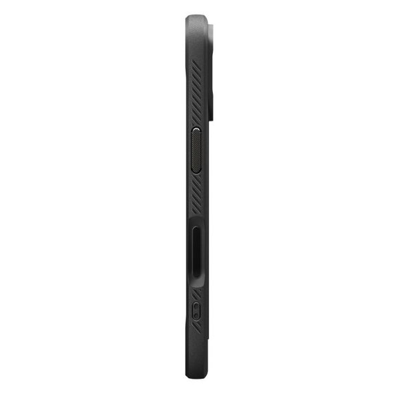 Spigen - Rugged Armor Case with MagSafe for iPhone 17, Matte Black