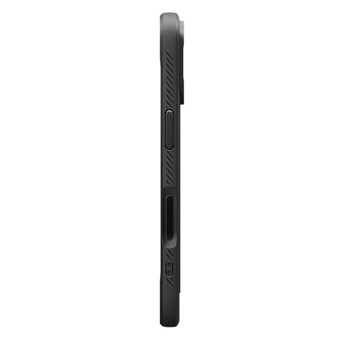 Spigen - Rugged Armor Case with MagSafe for iPhone 17, Matte Black