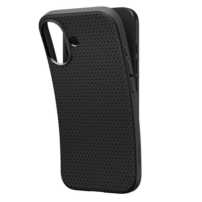 Spigen - Liquid Air Case for iPhone 17, Matte Black