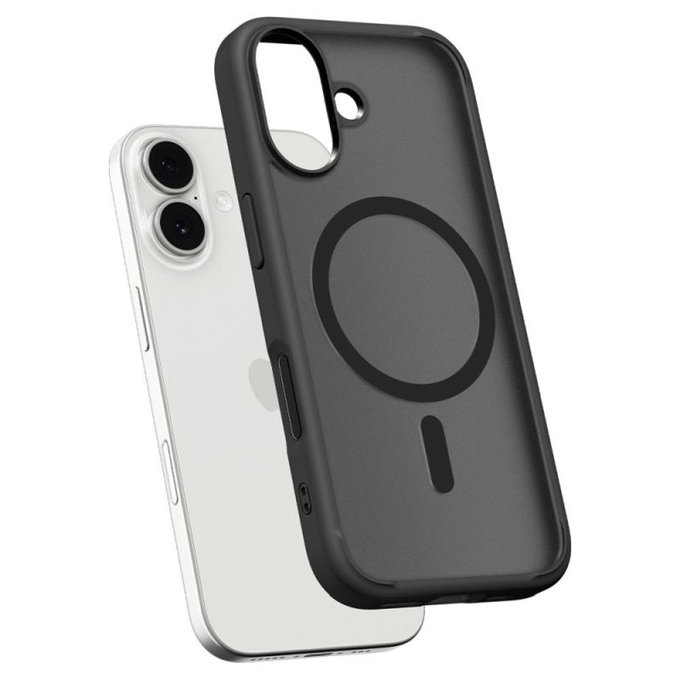 Spigen - Ultra Hybrid Case with MagSafe for iPhone 17, Frost Black