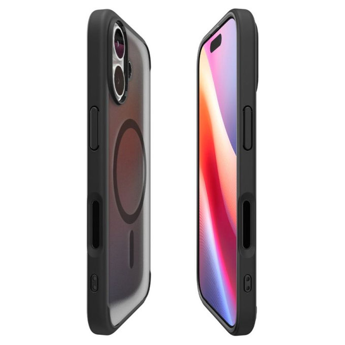 Spigen - Ultra Hybrid Case with MagSafe for iPhone 17, Frost Black