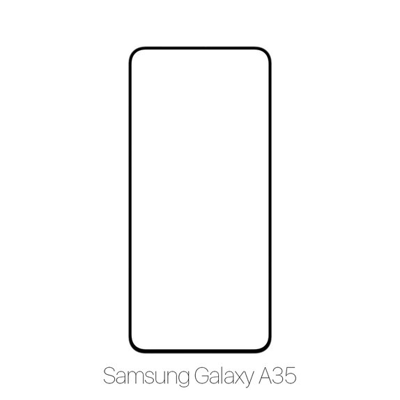 FixPremium FullCover Glass - Tempered Glass for Samsung Galaxy A35 A356B