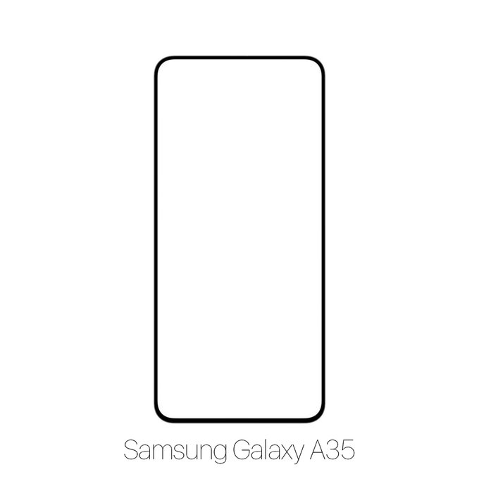 FixPremium FullCover Glass - Tempered Glass for Samsung Galaxy A35 A356B