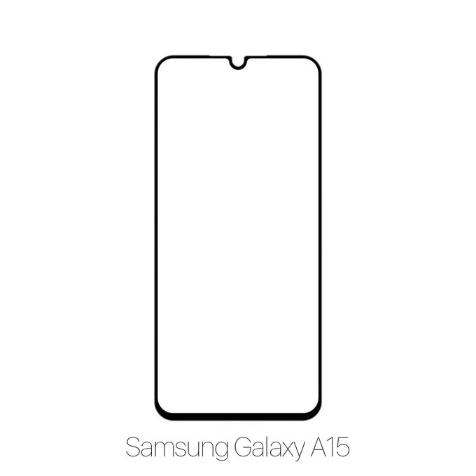 FixPremium FullCover Glass - Tempered Glass for Samsung Galaxy A15