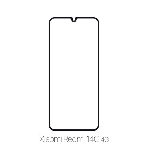 FixPremium FullCover Glass - Tempered Glass for Xiaomi Redmi 14C 4G