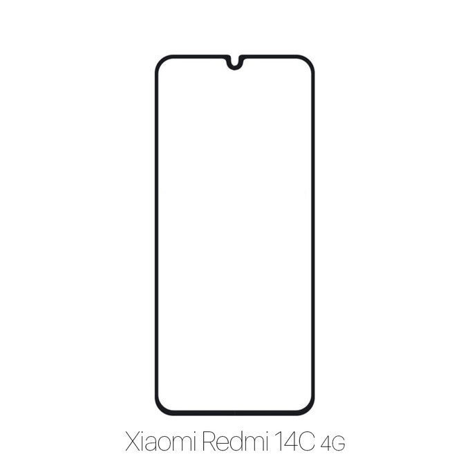 FixPremium FullCover Glass - Tempered Glass for Xiaomi Redmi 14C 4G