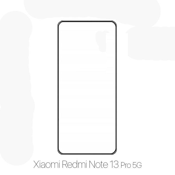 FixPremium FullCover Glass - Tempered Glass for Xiaomi Redmi Note 13 Pro 5G 2312DRA50C