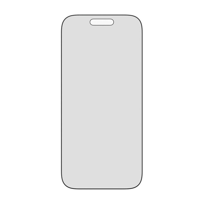 UWF 2-Way Privacy Tempered Glass with Applicator for iPhone 17 Pro, Black, PanzerGlass
