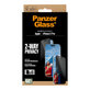 UWF 2-Way Privacy Tempered Glass with Applicator for iPhone 17 Pro, Black, PanzerGlass