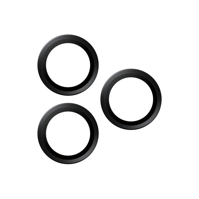 PanzerGlass - Hoops Camera Lens Protector for iPhone 17 Pro Max/17 Pro/16 Pro Max/16 Pro, black