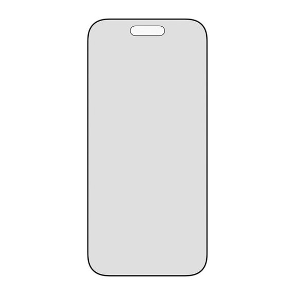 Tempered Glass UWF 2-Way Privacy with Applicator for iPhone 17 Air, Black, PanzerGlass