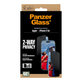 Tempered Glass UWF 2-Way Privacy with Applicator for iPhone Air, Black, PanzerGlass