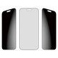 UWF 2-Way Privacy Tempered Glass with Fastfit for iPhone 17 Pro Max, Black, PanzerGlass