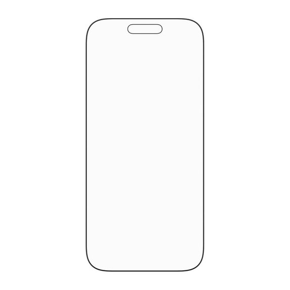 Tempered Glass UWF Stealth with Fastfit for iPhone 17 Pro, Black, PanzerGlass