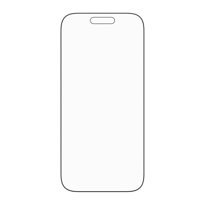 Tempered Glass UWF Stealth with Fastfit for iPhone 17 Pro, Black, PanzerGlass
