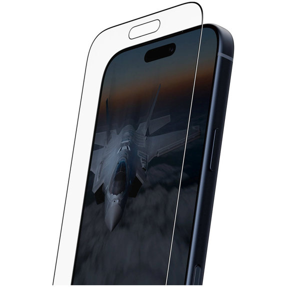 Tempered Glass UWF Stealth with Fastfit for iPhone 17 Pro Max, Black, PanzerGlass