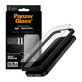 UWF Ceramic II Tempered Glass with Fastfit for iPhone 17/16 Pro, Black, PanzerGlass