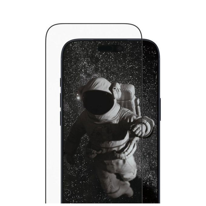 Tempered Glass UWF Ceramic II with Applicator for iPhone Air, Black, PanzerGlass