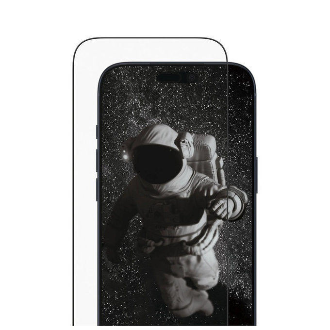 Tempered Glass UWF Ceramic II with Applicator for iPhone 17 Pro Max, Black, PanzerGlass