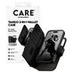 Wallet Tango Two-In-One Case with MagSafe for iPhone 17 Pro, Black, CARE