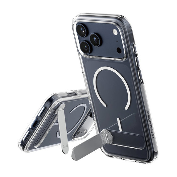 Case Kickstand for iPhone 17 Pro Max, Transparent, PanzerGlass