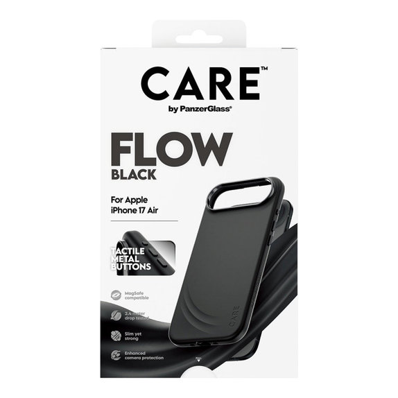 FLOW Case with MagSafe for iPhone Air, Black, CARE