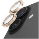 Camera Lens Protector Hoops for iPhone 17/16 Plus/16, Glitter Gold, PanzerGlass