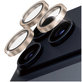 Camera Lens Protector Hoops for iPhone 17 Pro Max/17 Pro/16 Pro Max/16 Pro, Glitter Gold, PanzerGlass