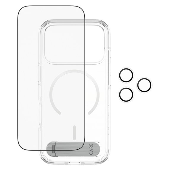 Bundle 3-in-1 Kick for iPhone 17 Pro, PanzerGlass