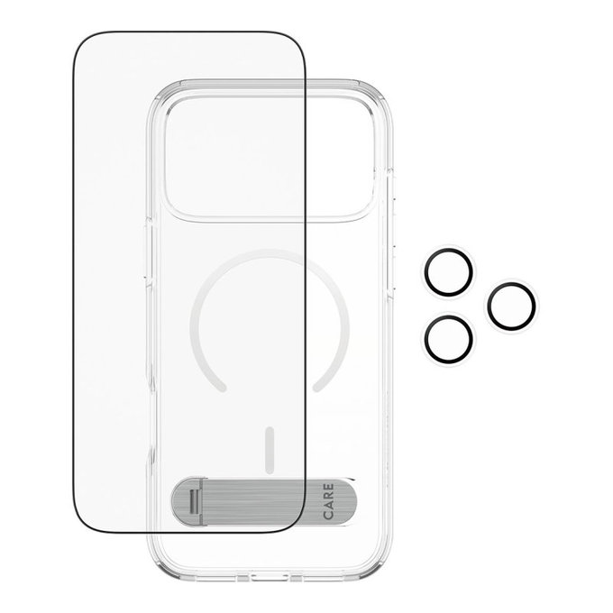 Bundle 3-in-1 Kick for iPhone 17 Pro Max, PanzerGlass
