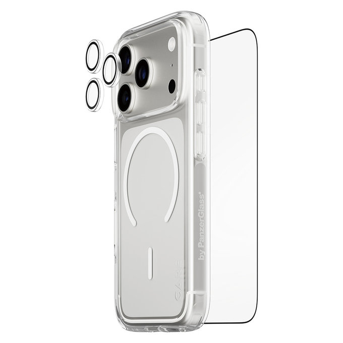 Bundle 3-in-1 Explorer for iPhone 17 Pro, PanzerGlass