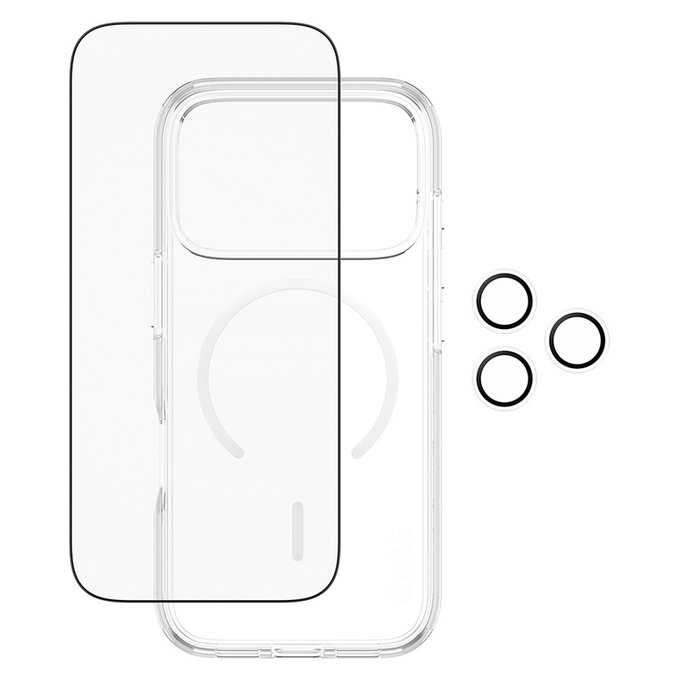 Bundle 3-in-1 Explorer for iPhone 17 Pro, PanzerGlass