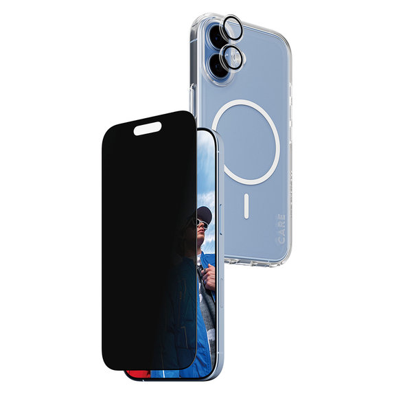 Bundle 3-in-1 Privacy for iPhone 17, PanzerGlass