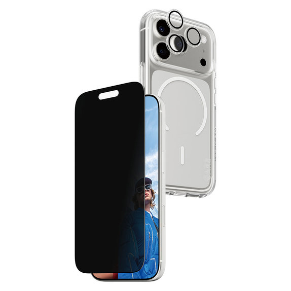 Bundle 3-in-1 Privacy for iPhone 17 Pro, PanzerGlass