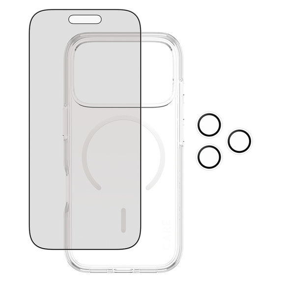 Bundle 3-in-1 Privacy for iPhone 17 Pro, PanzerGlass