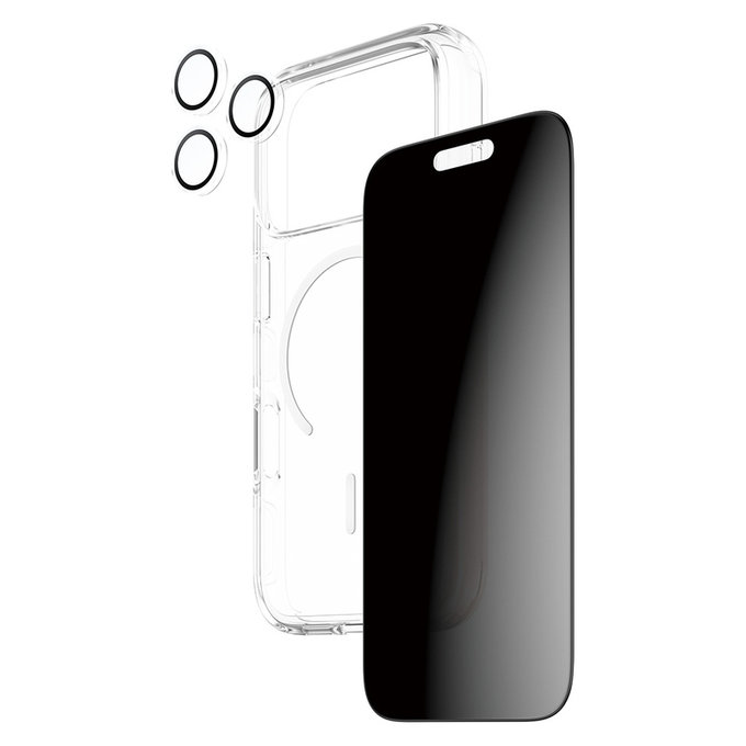 Bundle 3-in-1 Privacy for iPhone 17 Pro, PanzerGlass