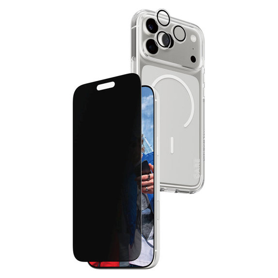 Bundle 3-in-1 Privacy for iPhone 17 Pro Max, PanzerGlass