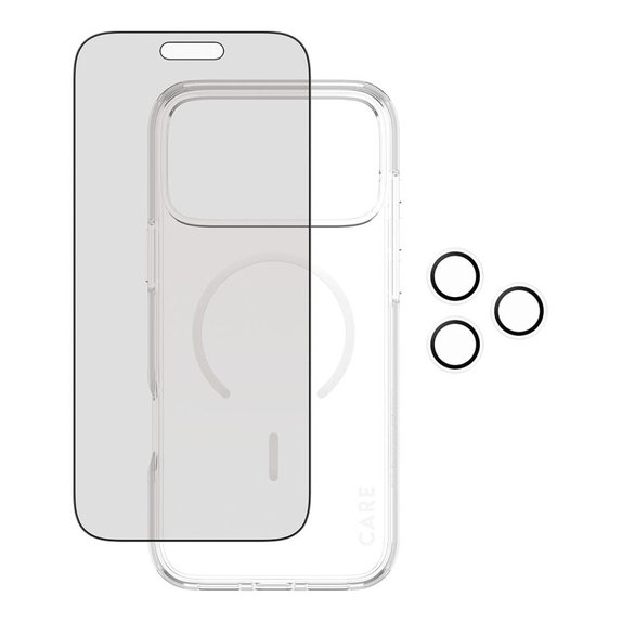 Bundle 3-in-1 Privacy for iPhone 17 Pro Max, PanzerGlass