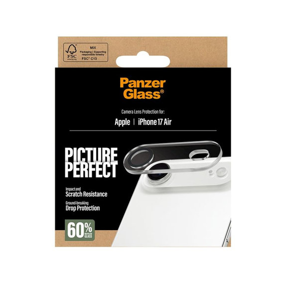 PanzerGlass - PicturePerfect Camera Lens Protector for iPhone Air, clear