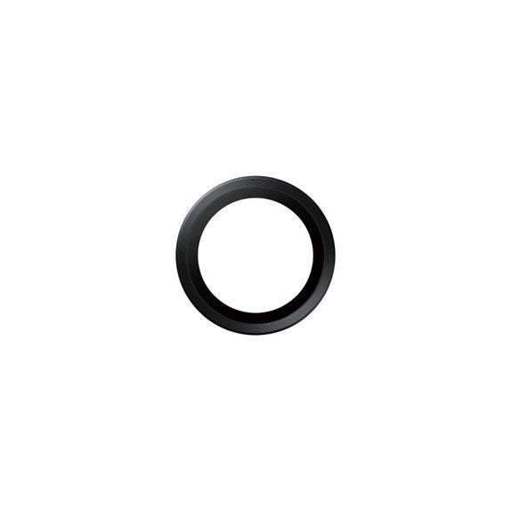 Camera Lens Protector Hoops Ceramic II for iPhone 17 Air, Black, PanzerGlass