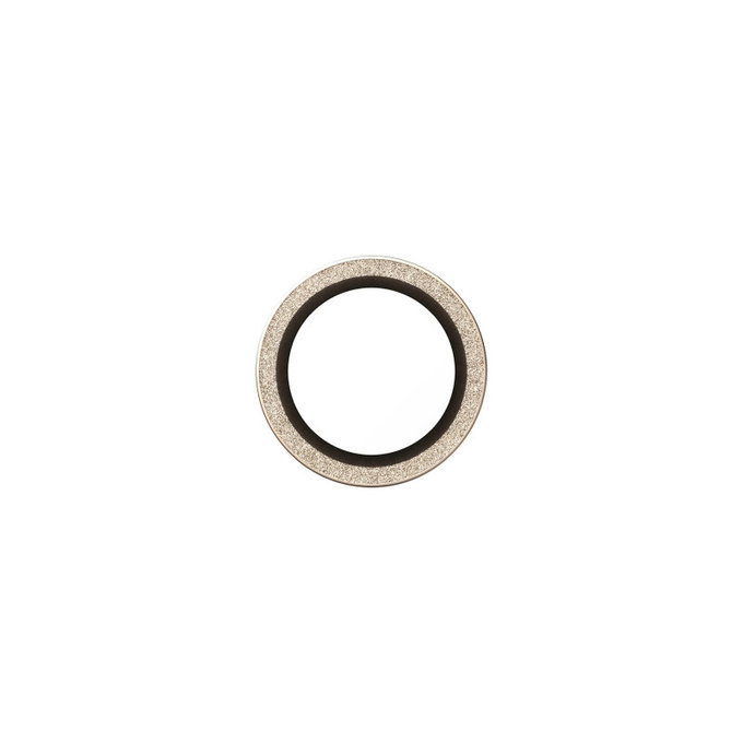 Camera Lens Protector Hoops for iPhone 17 Air, Glitter Gold, PanzerGlass